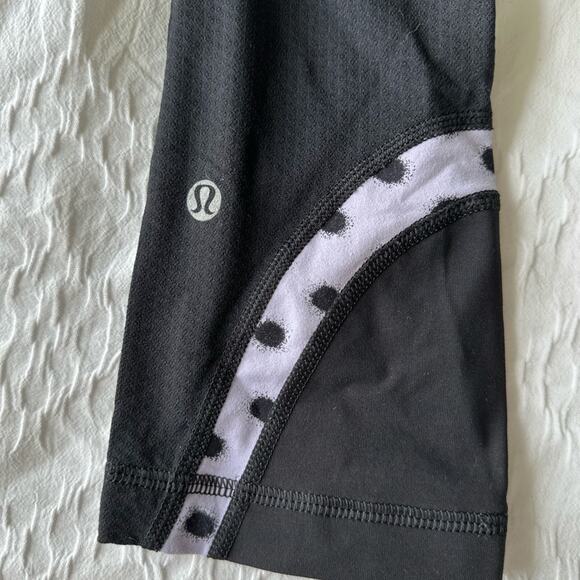 Lululemon Run Inspire Crop II Dot Leggings Size 2 - Picture 8 of 12